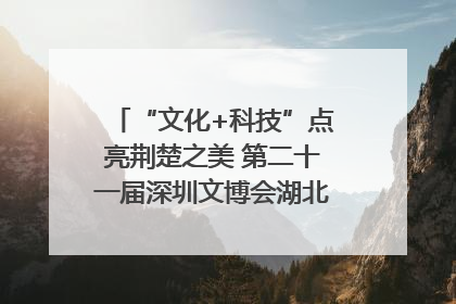 “文化+科技”点亮荆楚之美 第二十一届深圳文博会湖北馆抢“鲜”看