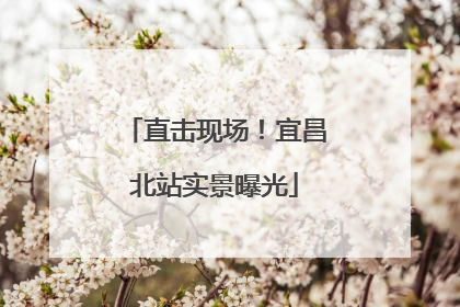 直击现场！宜昌北站实景曝光