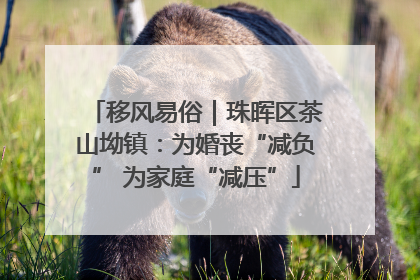移风易俗｜珠晖区茶山坳镇：为婚丧“减负” 为家庭“减压”