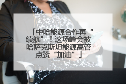 中哈能源合作再“续航”！这场峰会被哈萨克斯坦能源高管点赞“加油”
