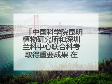 中国科学院昆明植物研究所和深圳兰科中心联合科考取得重要成果 在神农架发现两种“国保”级兰花