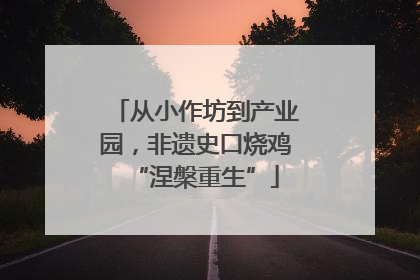 从小作坊到产业园，非遗史口烧鸡“涅槃重生”