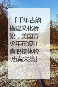 千年古韵搭建文化桥梁，美国青少年在镇江高职校体验唐菓宋茶