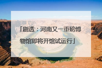 剧透：河南又一重磅博物馆即将开馆试运行