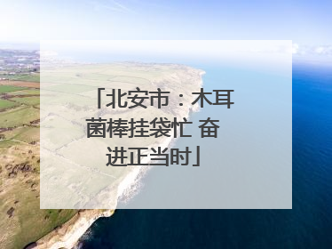 北安市：木耳菌棒挂袋忙 奋进正当时