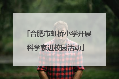 合肥市虹桥小学开展科学家进校园活动