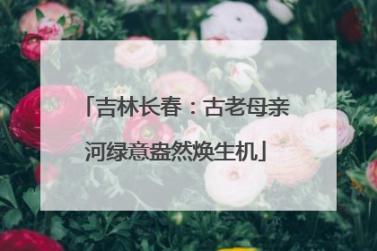 吉林长春：古老母亲河绿意盎然焕生机