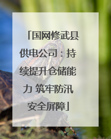 国网修武县供电公司：持续提升仓储能力 筑牢防汛安全屏障