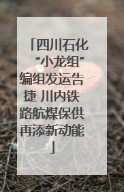 四川石化“小龙组”编组发运告捷 川内铁路航煤保供再添新动能