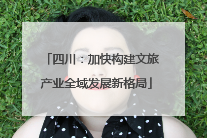 四川：加快构建文旅产业全域发展新格局