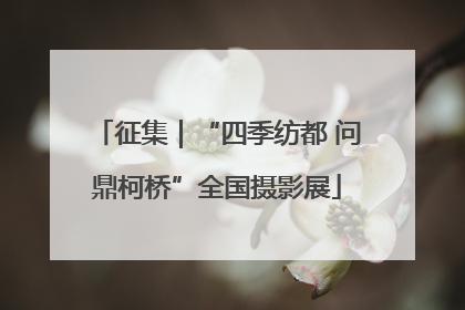 征集｜“四季纺都 问鼎柯桥”全国摄影展