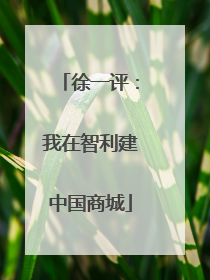 徐一评：我在智利建中国商城