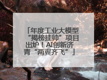 年度工业大模型“揭榜挂帅”项目出炉！AI创新济青“两翼齐飞”