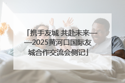 携手友城 共赴未来——2025黄河口国际友城合作交流会侧记