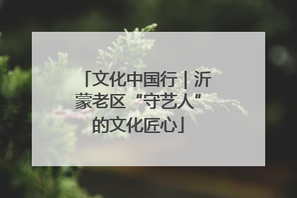 文化中国行｜沂蒙老区“守艺人”的文化匠心
