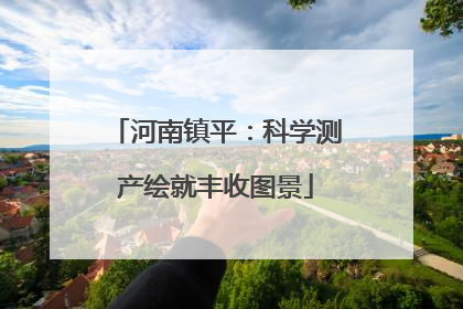 河南镇平：科学测产绘就丰收图景