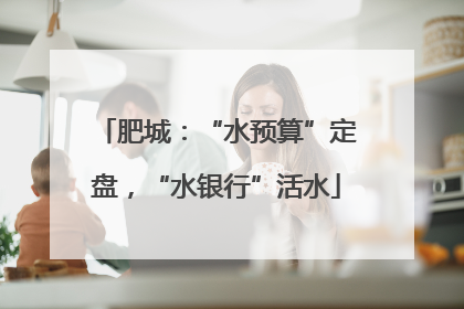 肥城：“水预算”定盘，“水银行”活水