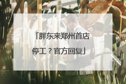 胖东来郑州首店停工？官方回复