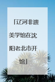 辽河非遗美学馆在沈阳老北市开馆