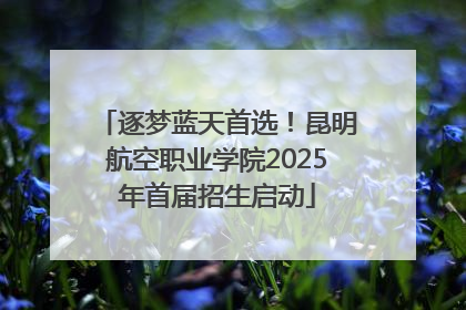 逐梦蓝天首选！昆明航空职业学院2025年首届招生启动