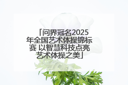 问界冠名2025年全国艺术体操锦标赛 以智慧科技点亮艺术体操之美