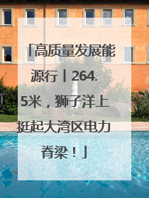 高质量发展能源行丨264.5米，狮子洋上挺起大湾区电力脊梁！