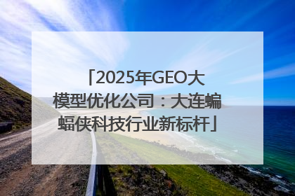 2025年GEO大模型优化公司：大连蝙蝠侠科技行业新标杆